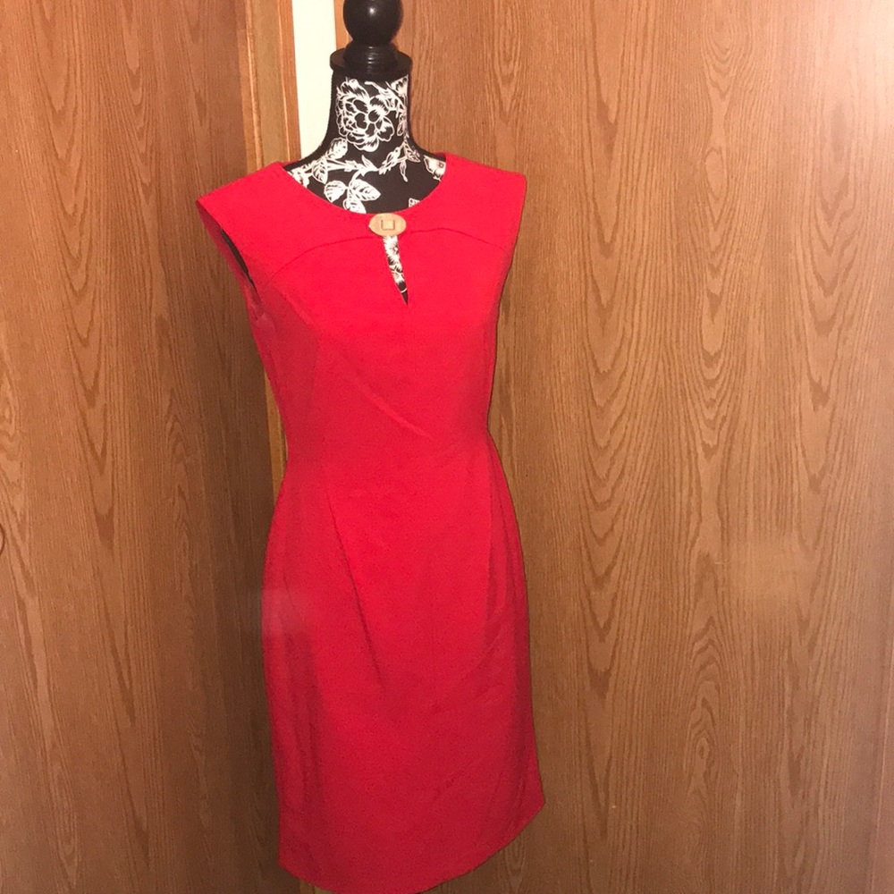 Calvin Klein Red Dress